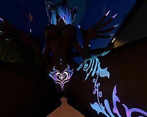 Bold Mommy rides femboy cock in fierce cowgirl creampie