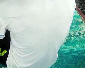 i spot pretty big tits girl lost in bush and fuck her hard