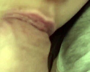 Wife Devours Husband's Cock in Steamy Homemade Blowjob!