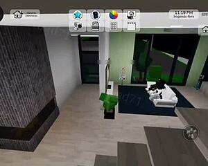 big titted goth slut takes huge cocks in wild threesome facial cumshot at parents house