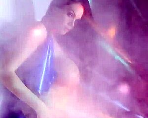 check out alison tyler stroking her huge tits and wet pussy solo