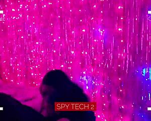 maxine x dances then rides stunt cock gaping her big pussy lips in club