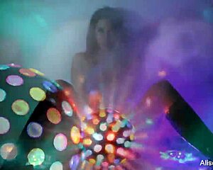 check out alison tyler stroking her huge tits and wet pussy solo