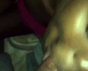 How does a slut handle sucking that massive throbbing big black monster cock until explosive cumshot?