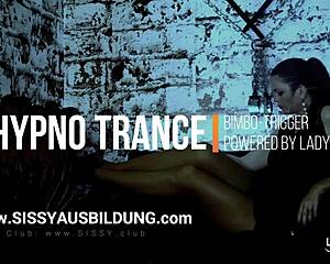 sissy bimbo drops into hypno trance with german trigger mesmerize