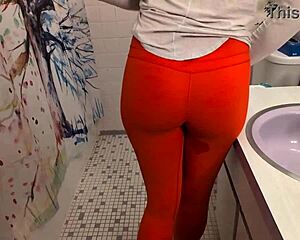 Oh Fuck! Cute Petite Wife Desperate For Wet Pussy Pee And Golden Shower Relief!