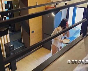 stepson CUMS IN PUSSY after stepmom's dirty seduction