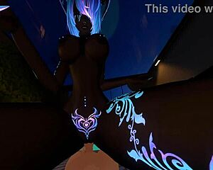 Bold Mommy rides femboy cock in fierce cowgirl creampie