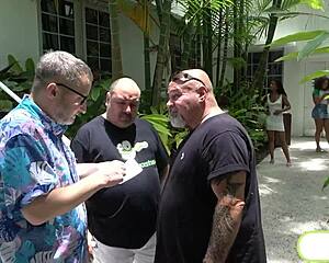 tadpole and friends ravage ameena green's pussy raw