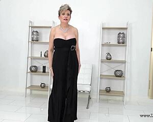 Lady Sonia's JOI Tease Torments Cuckold Son In Lingerie Heels