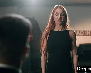 deeper the gorgeous little dragon teaches rude client unforgettable lesson with heels and heels