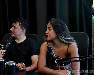 best moments of kaliente couple teasing on podcast with bia hot part 2