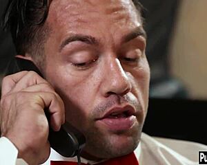 i'm one horny big boobs milf and my friend milf surprises nice guy with big cocks blowjobs