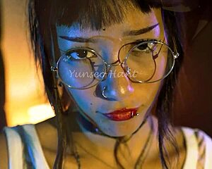 i recite erotic poetry in lingerie and miniskirt to awaken every sexy sensation... glasses on