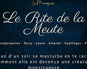 french furry pack performs their wild ritual audio tale