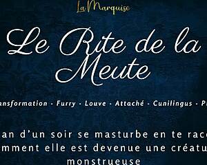 french furry pack performs their wild ritual audio tale