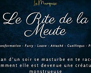 french furry pack performs their wild ritual audio tale