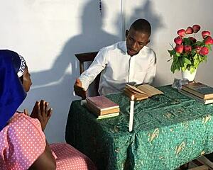 she confesses sins to reverend father then takes multiple cumshots and squirts in convent