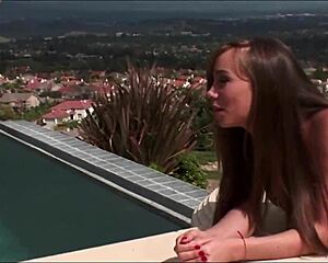 Bitch deepthroats huge cock then seduced into pussy licking