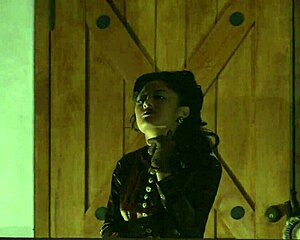 Brooke Ballentyne Rides Monster Cock in Chaps Before Deep Creampie and Facial