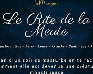 french furry pack performs their wild ritual audio tale