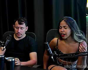 best moments of kaliente couple teasing on podcast with bia hot part 2