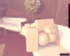 fucking sexy elf girl all around steamy sauna with my fan 😈💦🔥 pt 3