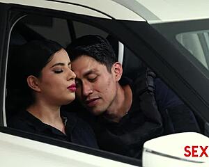 horny cop layla's big tits demand your blowjob attention now