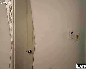 Blonde's Massive Shaved Ass Auditioned with Deep Doggystyle Pound!