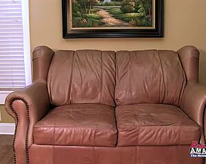 short haired cutie cora rims ass and blows juicy cock hard