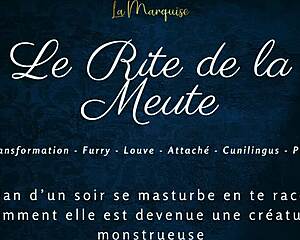 french furry pack performs their wild ritual audio tale