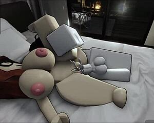 you having fun bending this prostitute over for doggystyle pounding?