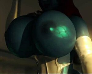 my huge tits blonde 3d chick grows moaning pov as breasts expand massively