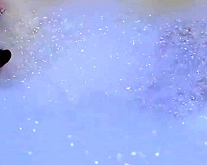 Stepmom's big shaved ass and pussy in bathroom shower masturbation