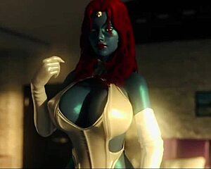 my huge tits blonde 3d chick grows moaning pov as breasts expand massively