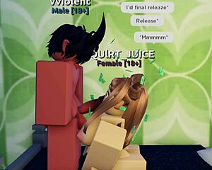 creamy anal sex explodes in roblox condo with deep assfucking blowjob frenzy and nonstop pounding action