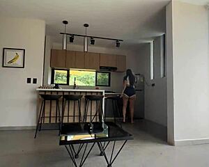 colombian brunette teen rides cock cowgirl outdoors in boots tight pussy gripping