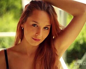 Enticing 18+ Teen Legs Spread in Solo Tease Play