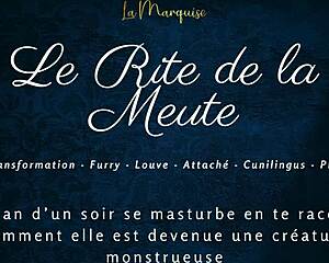 french furry pack performs their wild ritual audio tale