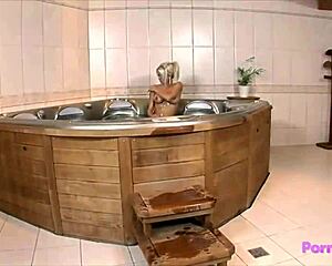 Naughty spanish maids finger shaved pussies big tits latina brunette lesbian fingering reality