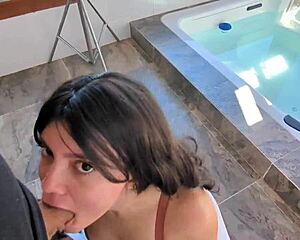 My big ass slut neighbor craved cock so bad she lured me to country house for raw pounding