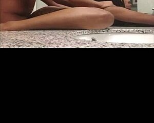 ebony babymama pounded hard doggystyle from behind