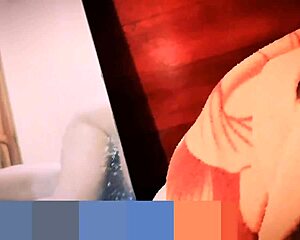 Horny Mexican Amateur Fucks Friend's Natural Tits for New Year's in USA!