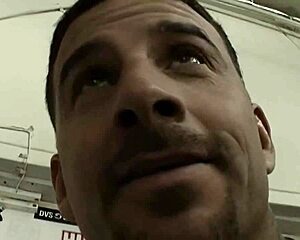 Andy San Dimas sucks cock then gets pounded