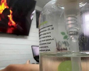 hey i set up camera for sheer misssvikki sexy teen fun while home empty