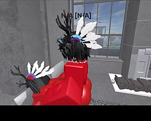 demon just wrecked that succubus slut doggystyle on the sofa with creampie finish