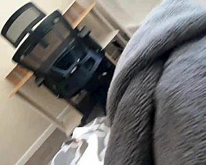 bratty step-sis jerks your cock till cumshot in taboo household pov fantasy