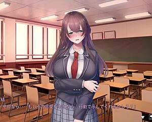 Beautiful Big-Titted Harem Game Babe Yui Plays Wild In Shangri-La Route Part 01