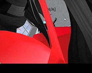 demon just wrecked that succubus slut doggystyle on the sofa with creampie finish