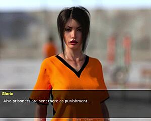 Redhead Prisoner Fingers Shaved Pussy Desperately in Cell!